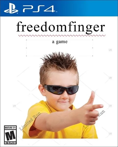 Freedom Finger PlayStation 4 artwork
